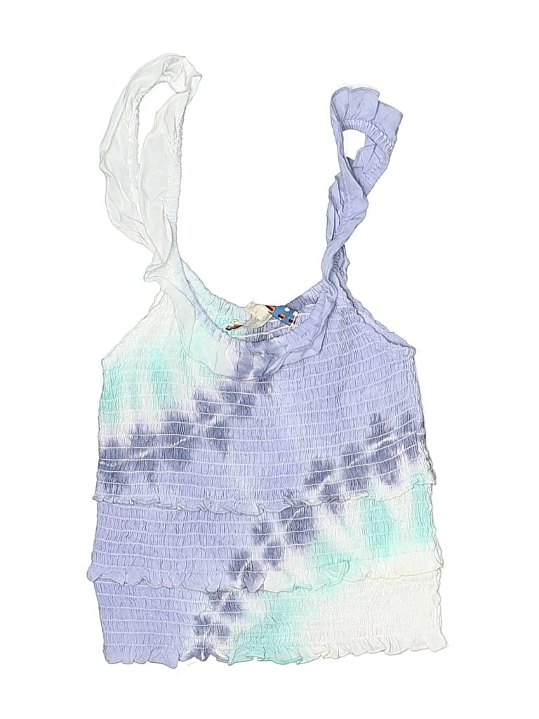 Vintage Havana Kids' Sleeveless Top Blue Halter Neckline Tops