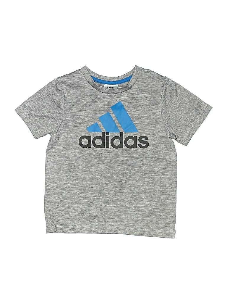 Pre-owned Adidas Originals Kids' Active T-shirt In Gray