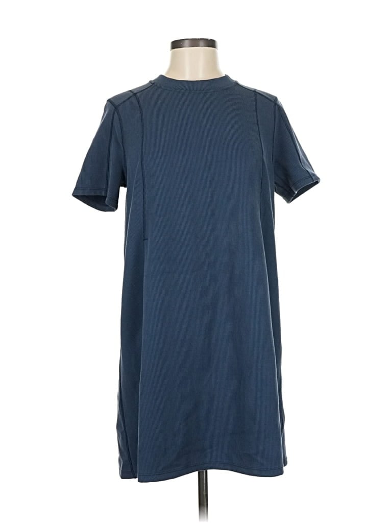 Pre-owned Lululemon Athletica Casual Dress In Blue