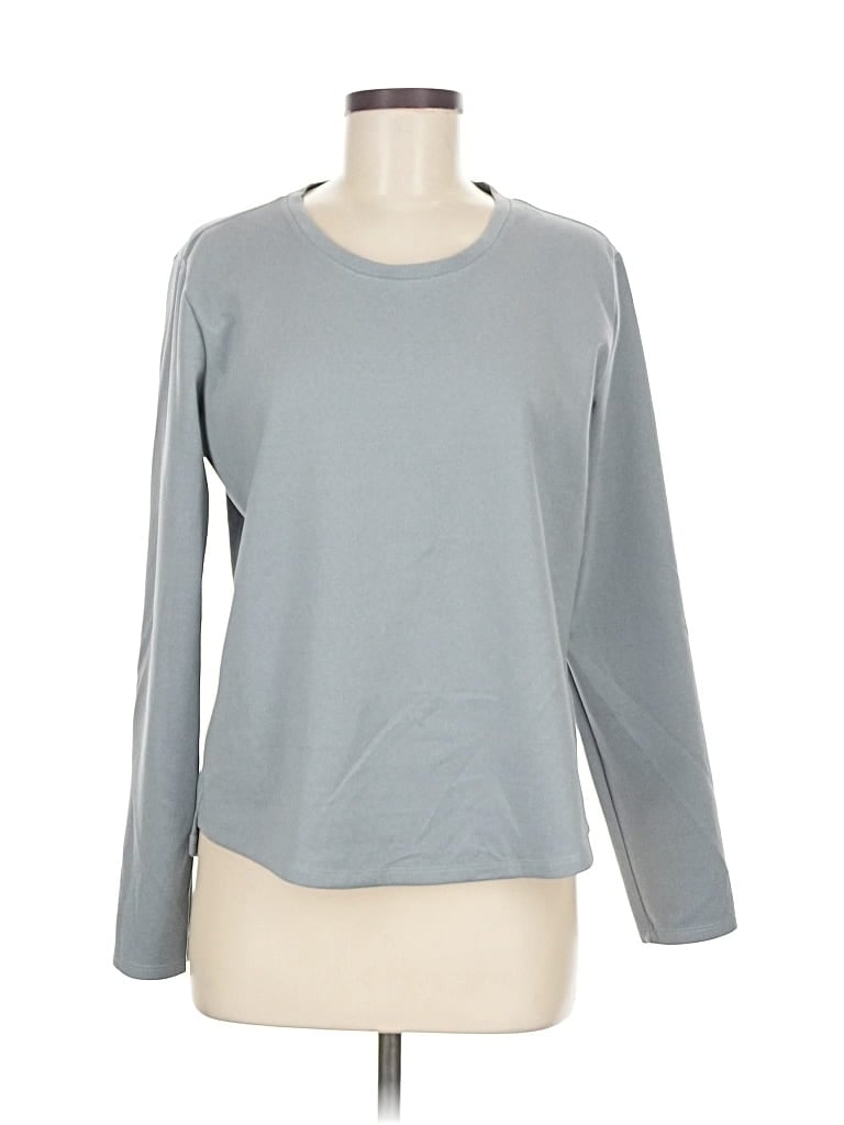 Pre-owned Nike Long Sleeve T-shirt In Gray