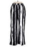 Shein Curve 100% Polyester Stripes Black Casual Pants Size 0X - photo 1
