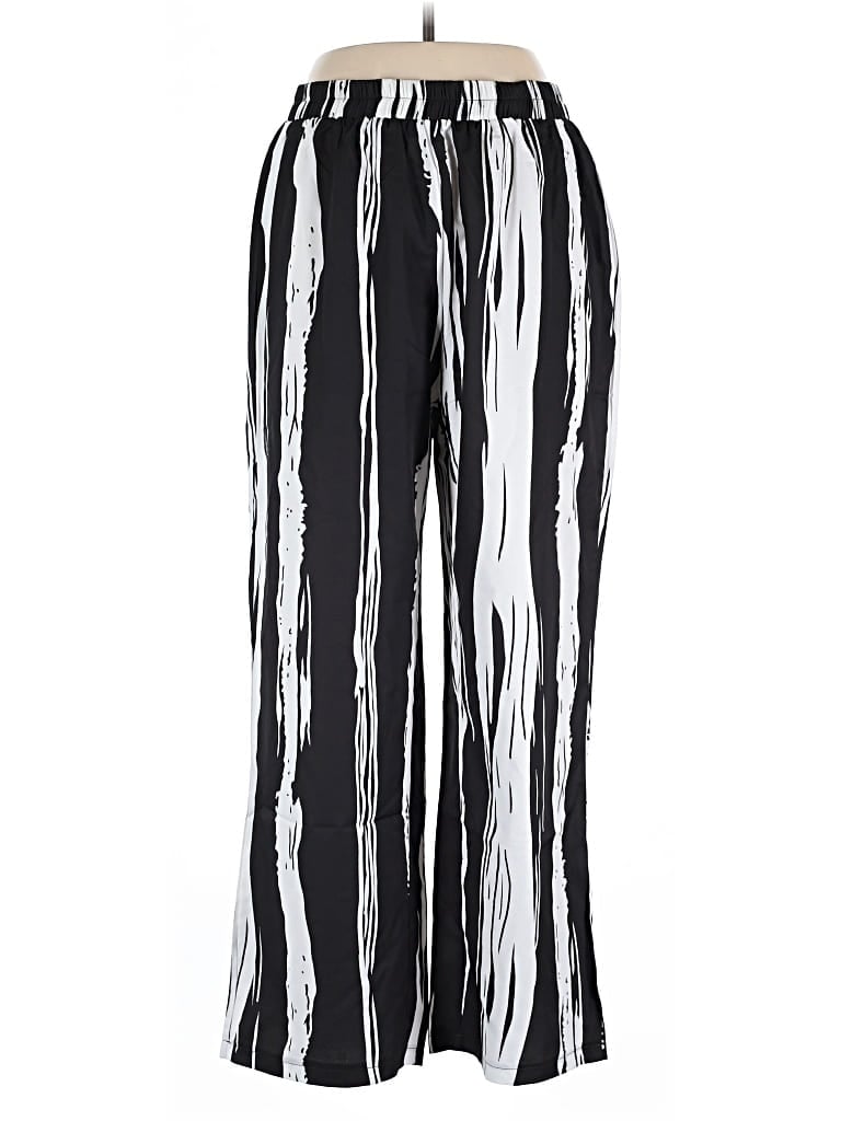 Pre-owned Shein Curve Casual Pants In Black