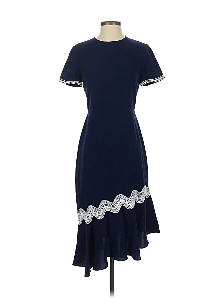 Pre-owned Shoshanna Casual Dress In Blue