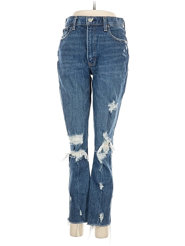 Pre-owned Abercrombie & Fitch Jeans In Blue