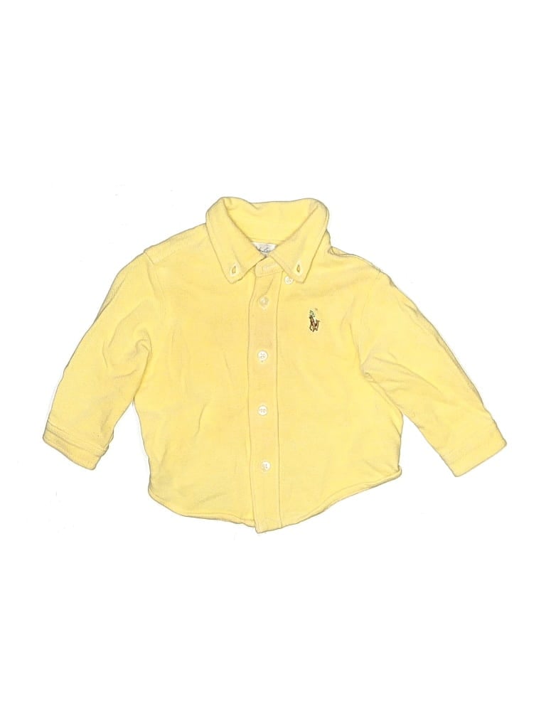 Pre-owned Ralph Lauren Babies' Jacket In Yellow