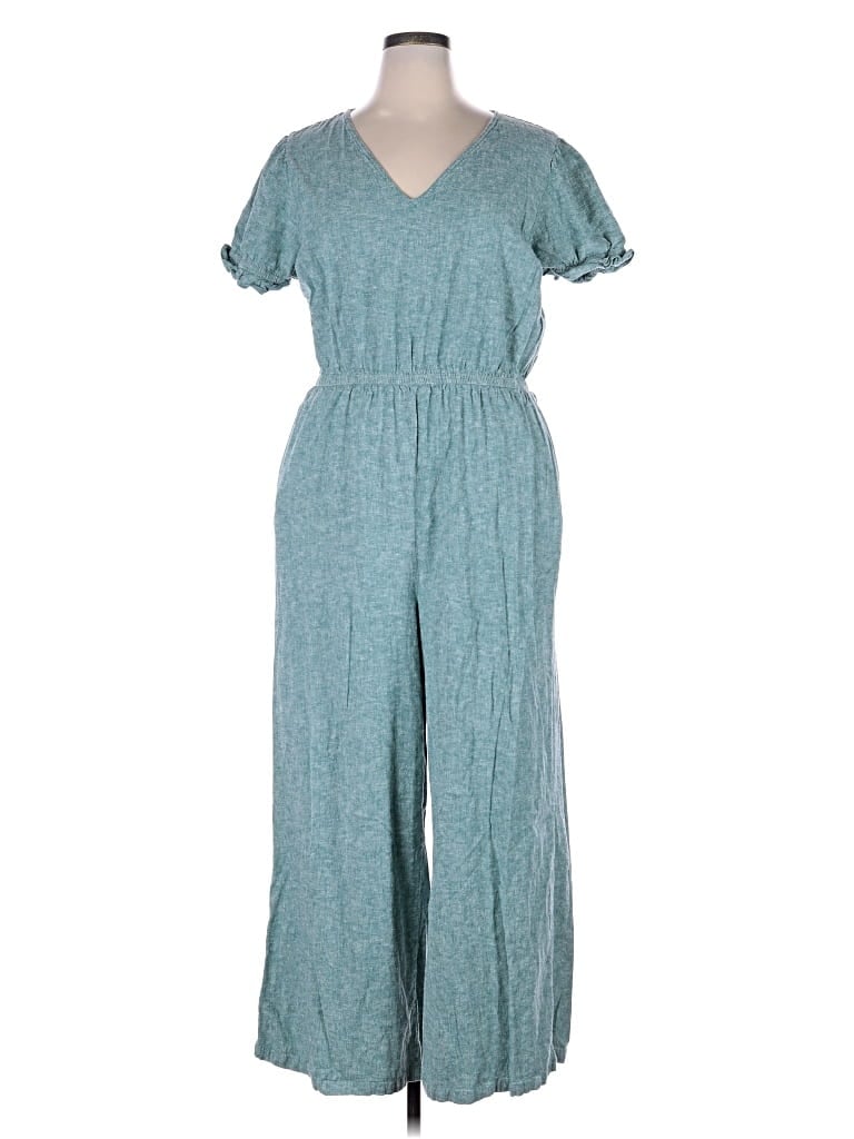 Pre-owned Lane Bryant Jumpsuit In Blue