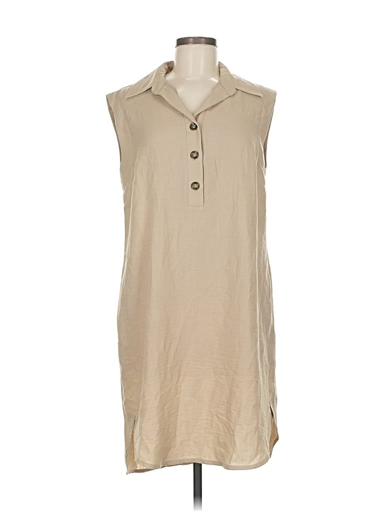 Emma & Michele Casual Dress In Brown