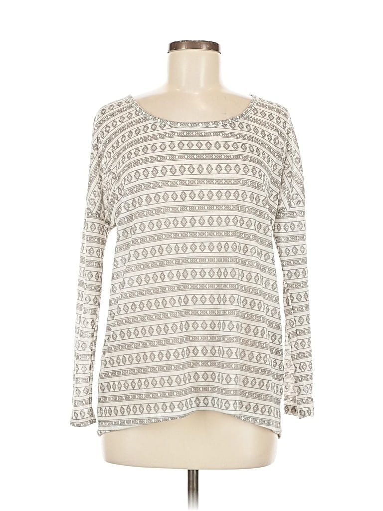 Pre-owned Wallflower Long Sleeve T-shirt In White