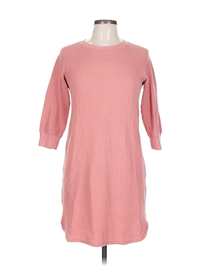 Pre-owned Uniqlo Casual Dress In Pink