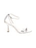 Whistles Metallic Silver Sandals Size EU 41 - photo 1