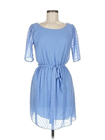 Buttons Casual Dress (view 1)