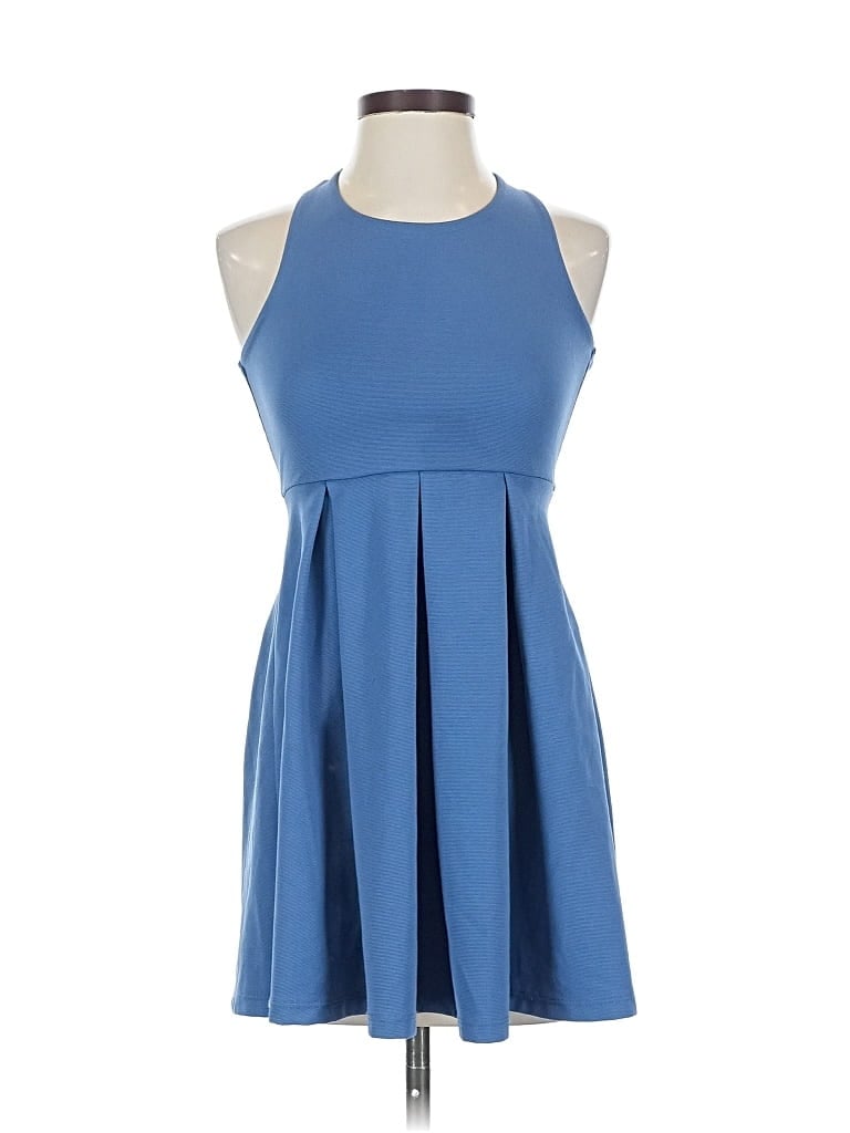 Pre-owned Zunie Cocktail Dress In Blue