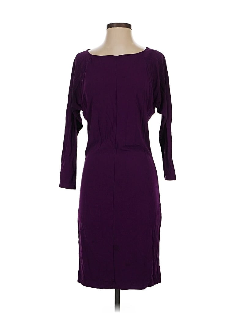 Pre-owned Armani Exchange Cocktail Dress In Purple