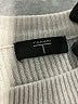 T Tahari Silver Ivory Turtleneck Sweater Size S - photo 7