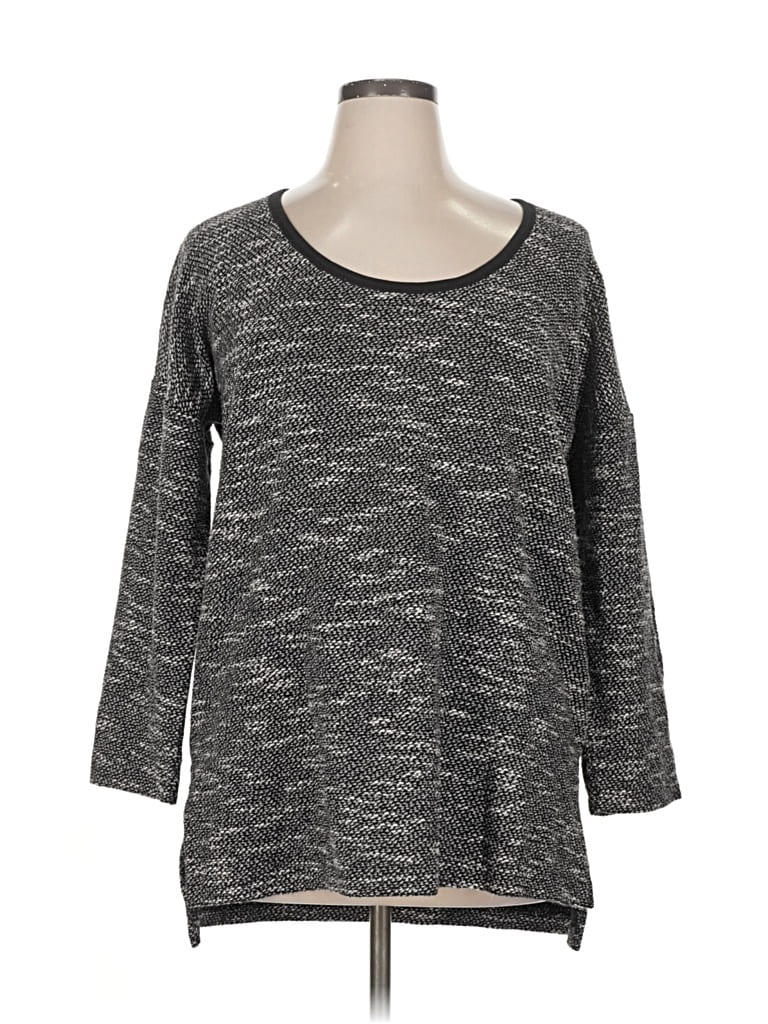 Pre-owned Soft Surroundings Pullover Sweater In Gray