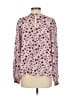 Altea 100% Polyester Pink Purple Long Sleeve Blouse Size EU (IT) 40 / US 4 - photo 2
