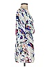 Aqua 100% Polyester Print Ivory Cocktail Dress Size S - photo 4