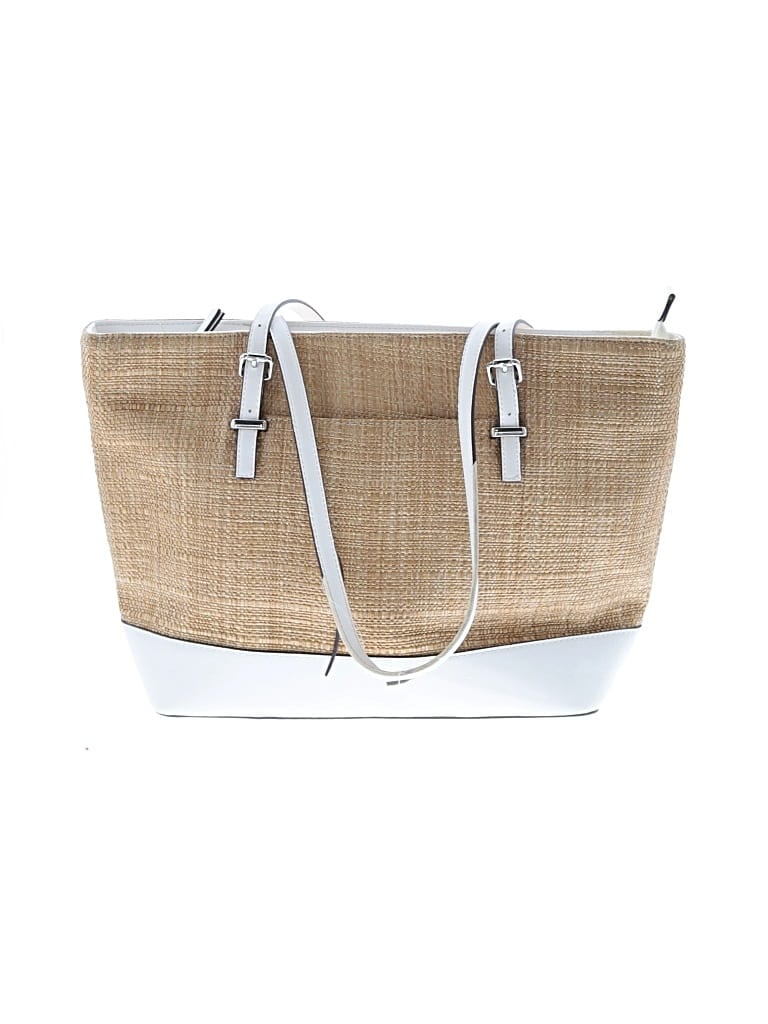 Pre-owned Kelly & Katie Tote Bag In White