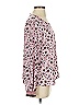 Altea 100% Polyester Pink Purple Long Sleeve Blouse Size EU (IT) 40 / US 4 - photo 4