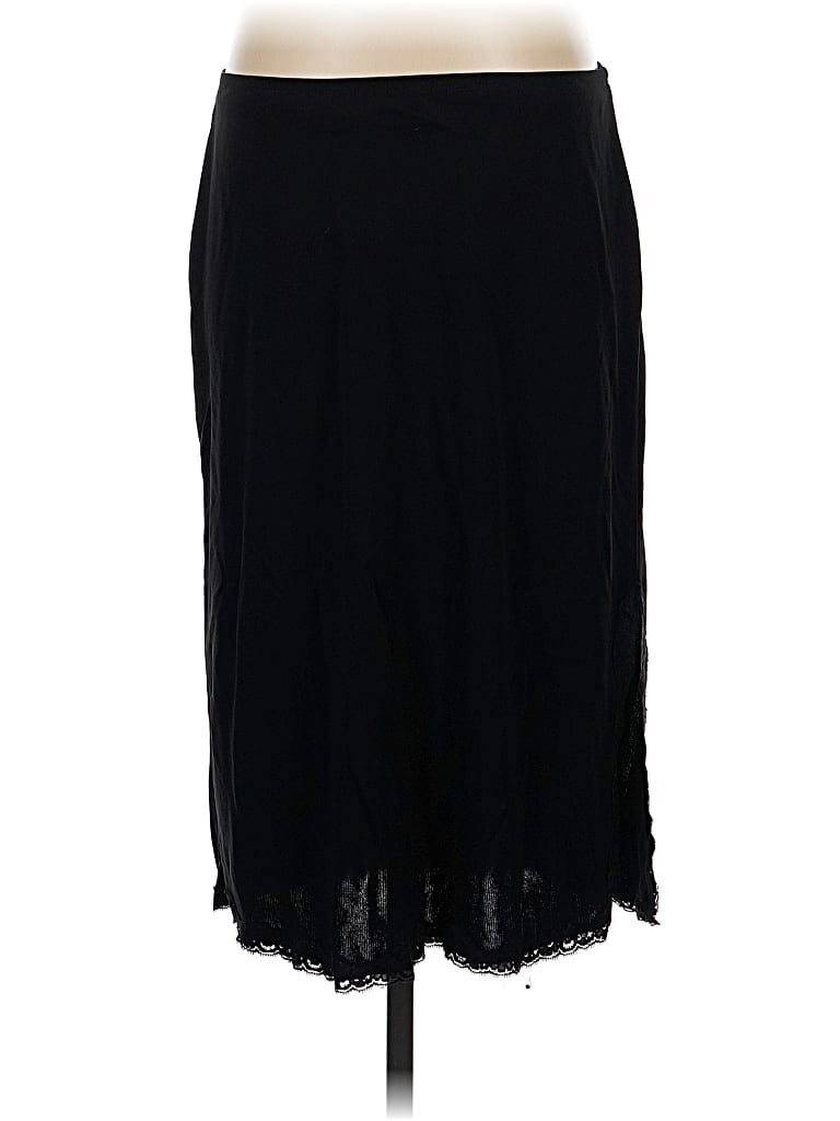 Pre-owned New York And Company Formal Skirt In Black