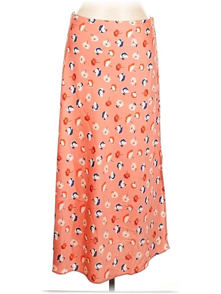 Pre-owned Ann Taylor Loft Casual Skirt In Orange