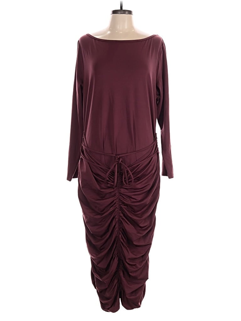 Girlfriend Collective Jumpsuit In Burgundy