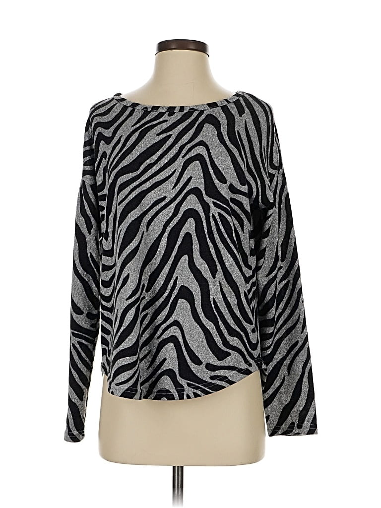 Pre-owned Kate Park Cardigan Sweater In Gray