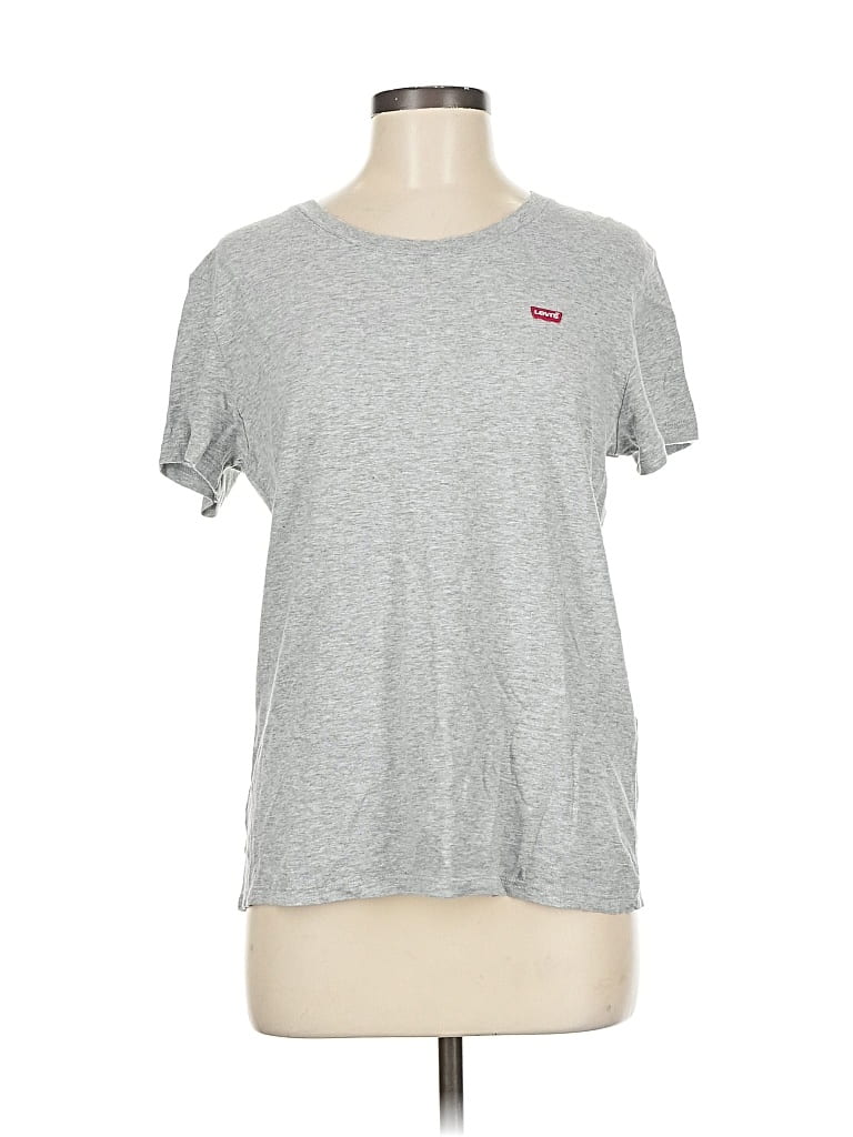 Pre-owned Levi's Short Sleeve T-shirt In Gray