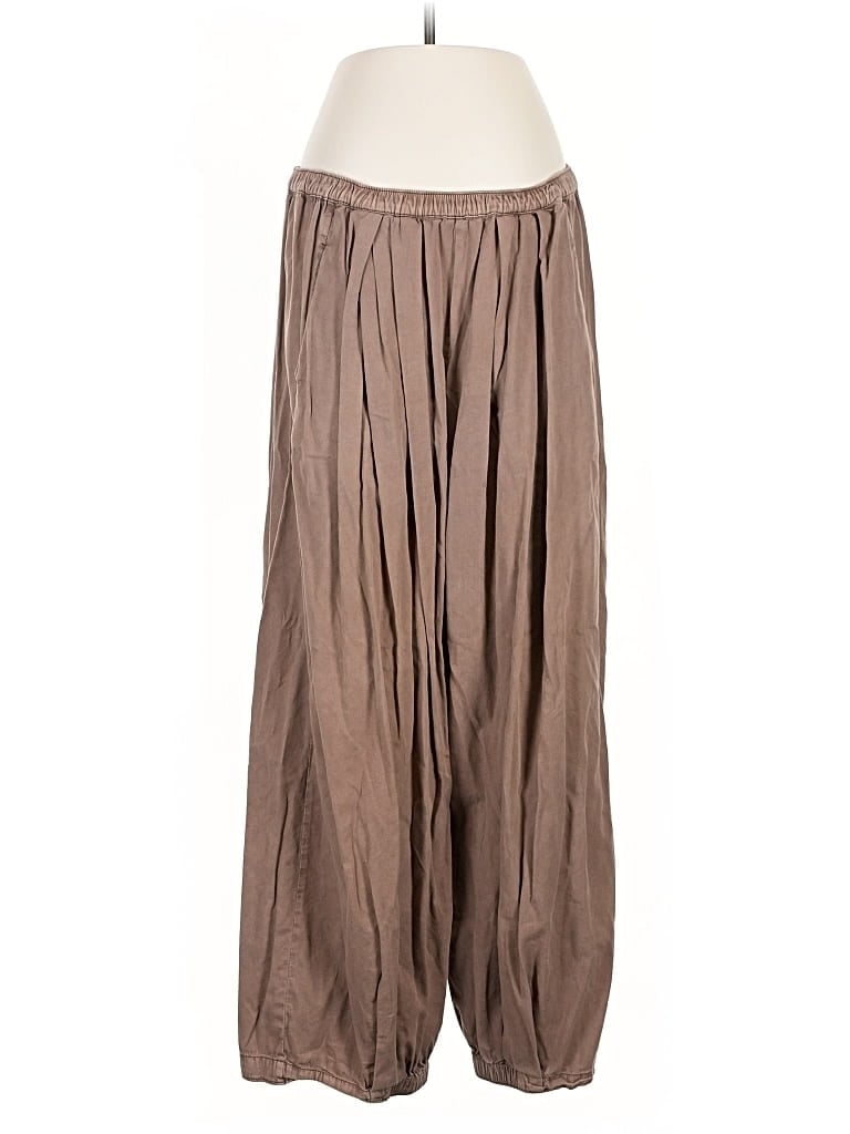 Pre-owned Free People Casual Pants In Brown