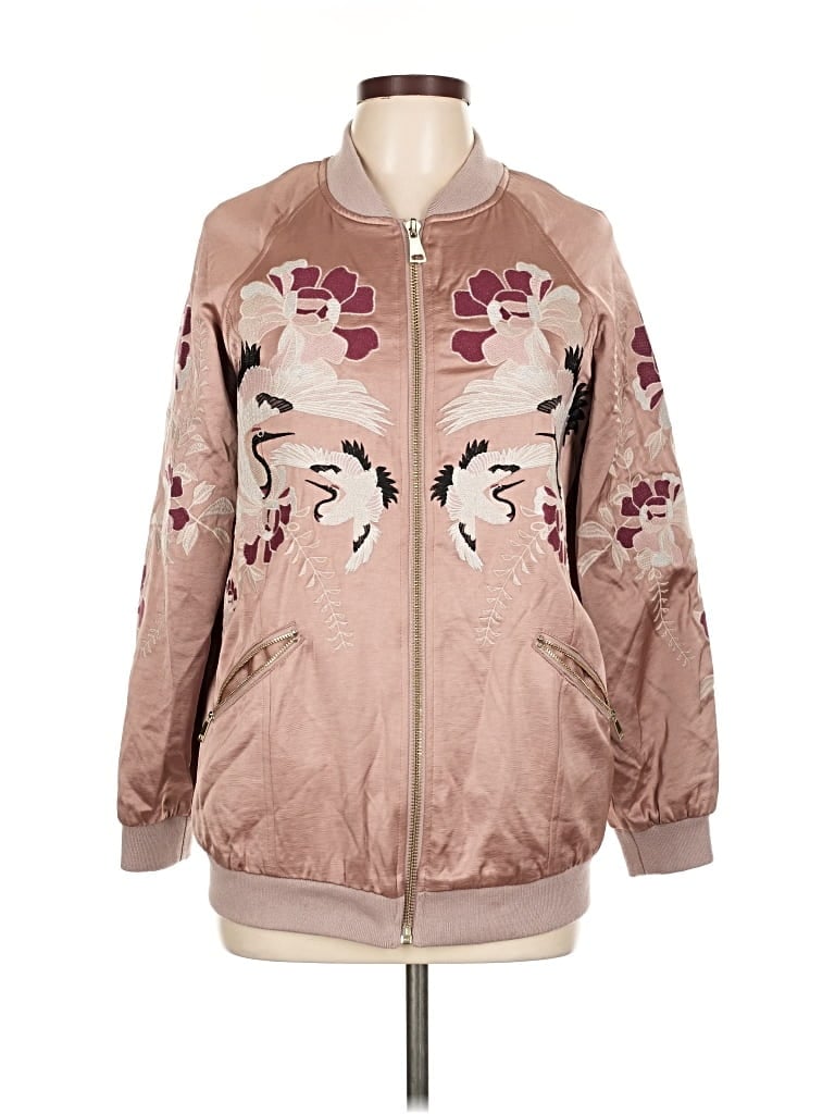 Pre-owned Assorted Brands Jacket In Pink