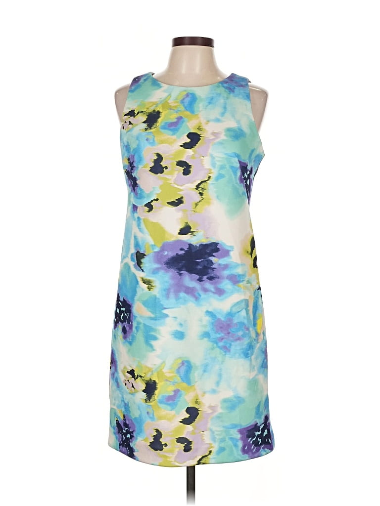 Pre-owned Inc International Concepts Cocktail Dress In Blue