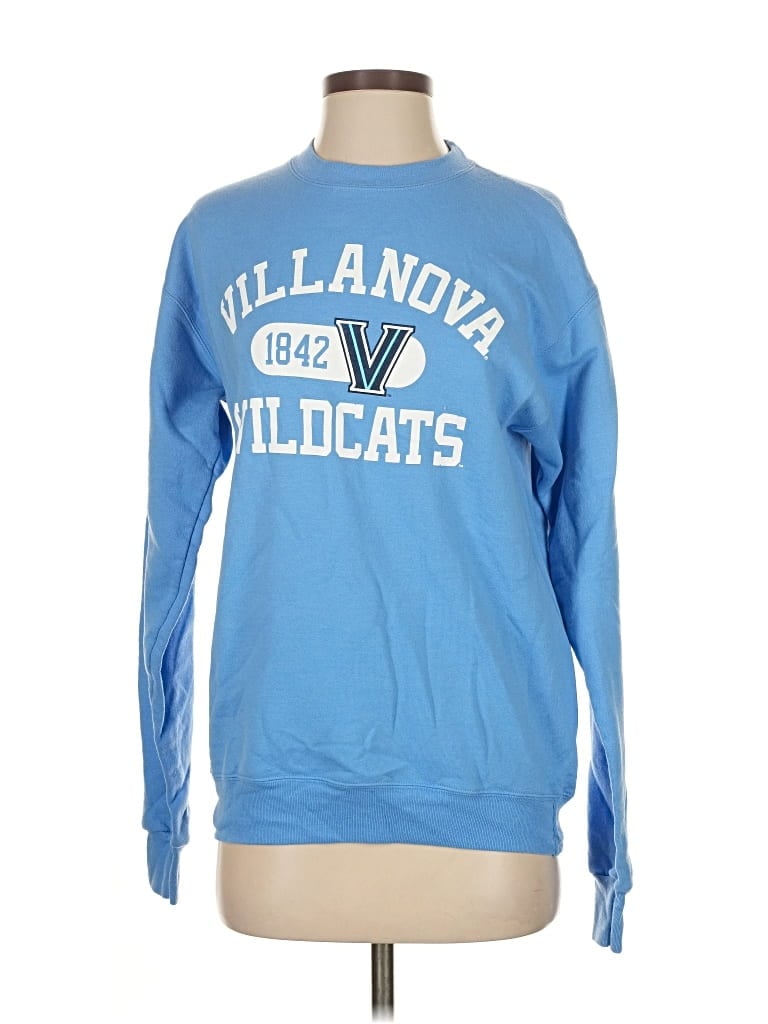 Pre-owned Hanes Sweatshirt In Blue