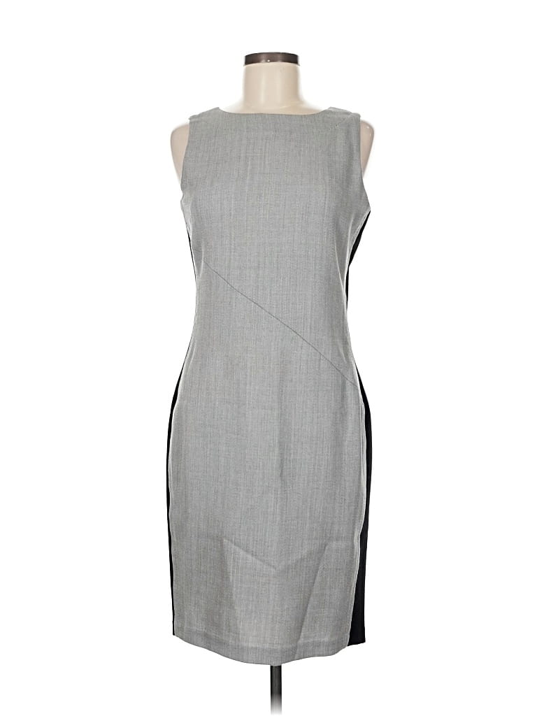 Pre-owned Diane Von Furstenberg Cocktail Dress In Gray