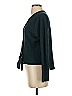 Alya Teal Long Sleeve Henley Size S - photo 5