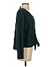 Alya Teal Long Sleeve Henley Size S - photo 4