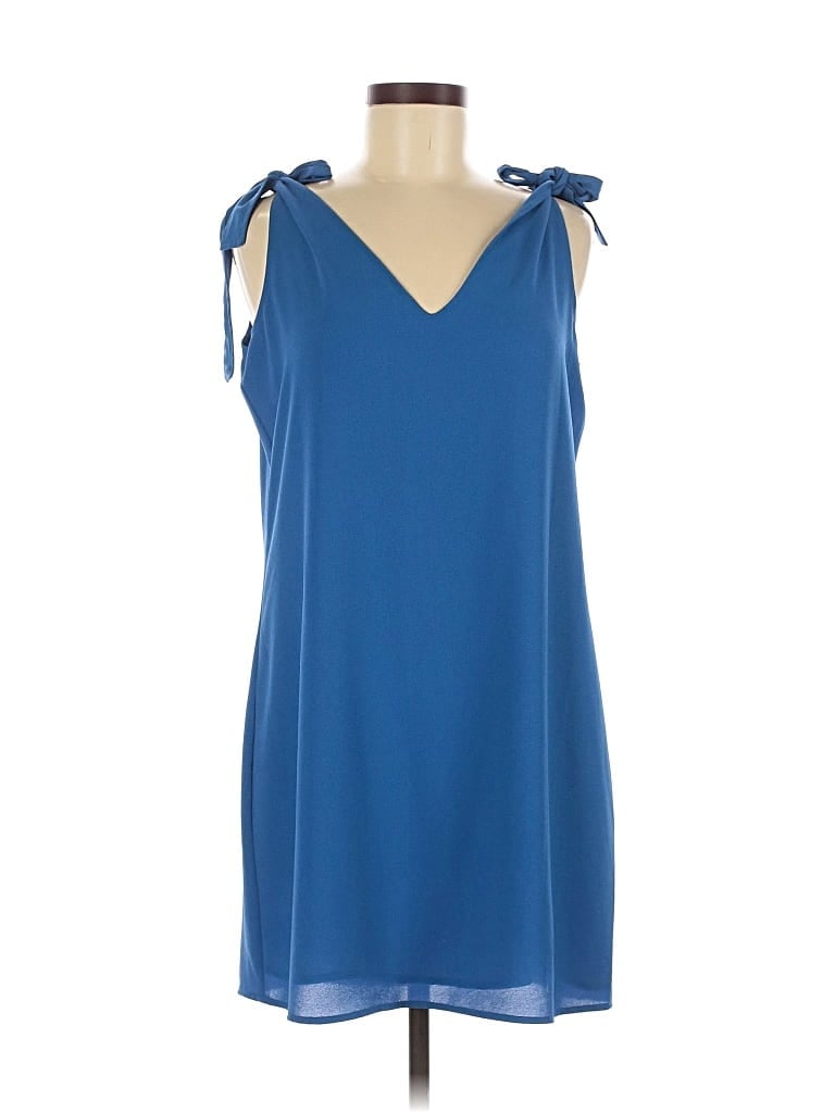 Pre-owned 1.state Casual Dress In Blue