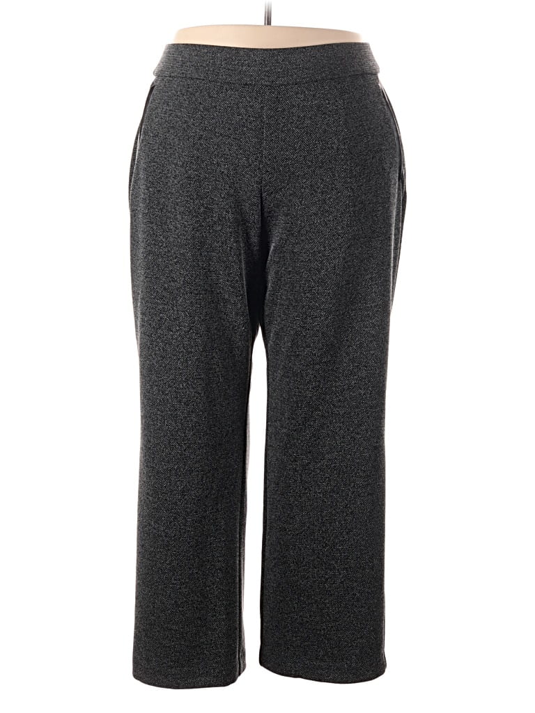 Pre-owned Lane Bryant Dress Pants In Gray