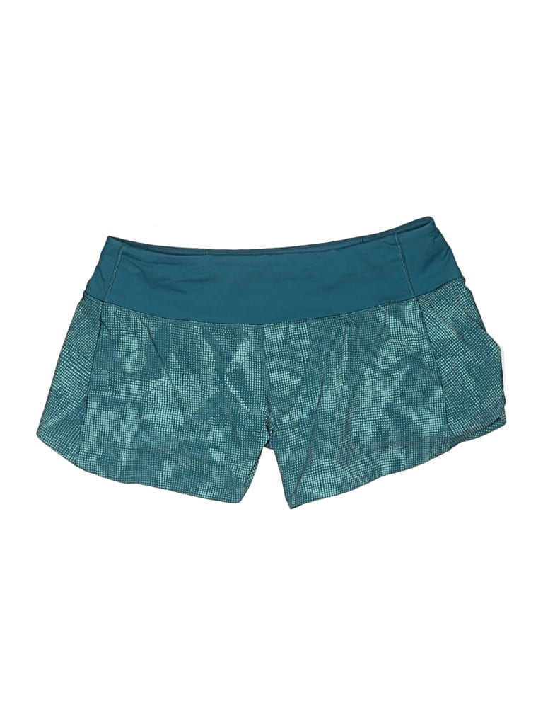 Pre-owned Lululemon Athletica Athletic Shorts In Blue