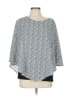 Coco + Carmen Silver Poncho Size L - photo 1