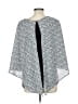 Coco + Carmen Silver Poncho Size L - photo 2