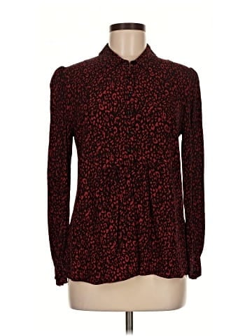 Gerard Darel Long Sleeve Blouse (view 1)
