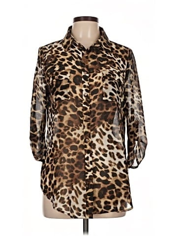 Ambiance Apparel 3/4 Sleeve Blouse (view 1)