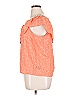 A. Byer Orange Sleeveless Blouse Size XL - photo 5