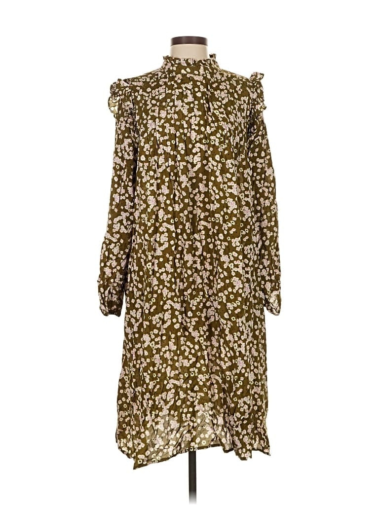 Pre-owned Y.a.s. Casual Dress In Brown