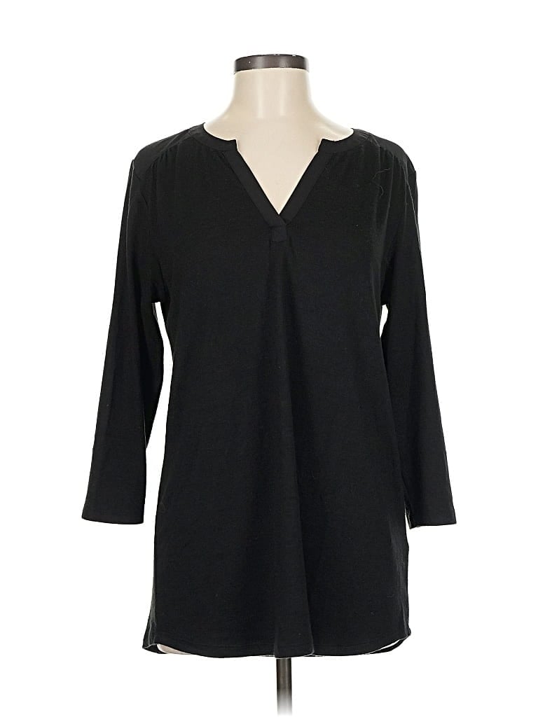 Pre-owned 41hawthorn 3/4 Sleeve T-shirt In Black