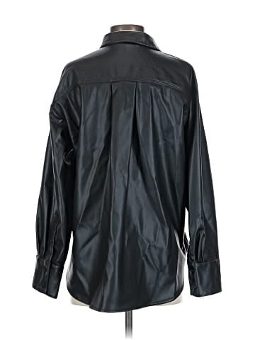Zara Faux Leather Jacket (view 2)