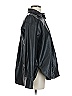Zara Black Faux Leather Jacket Size S - photo 4