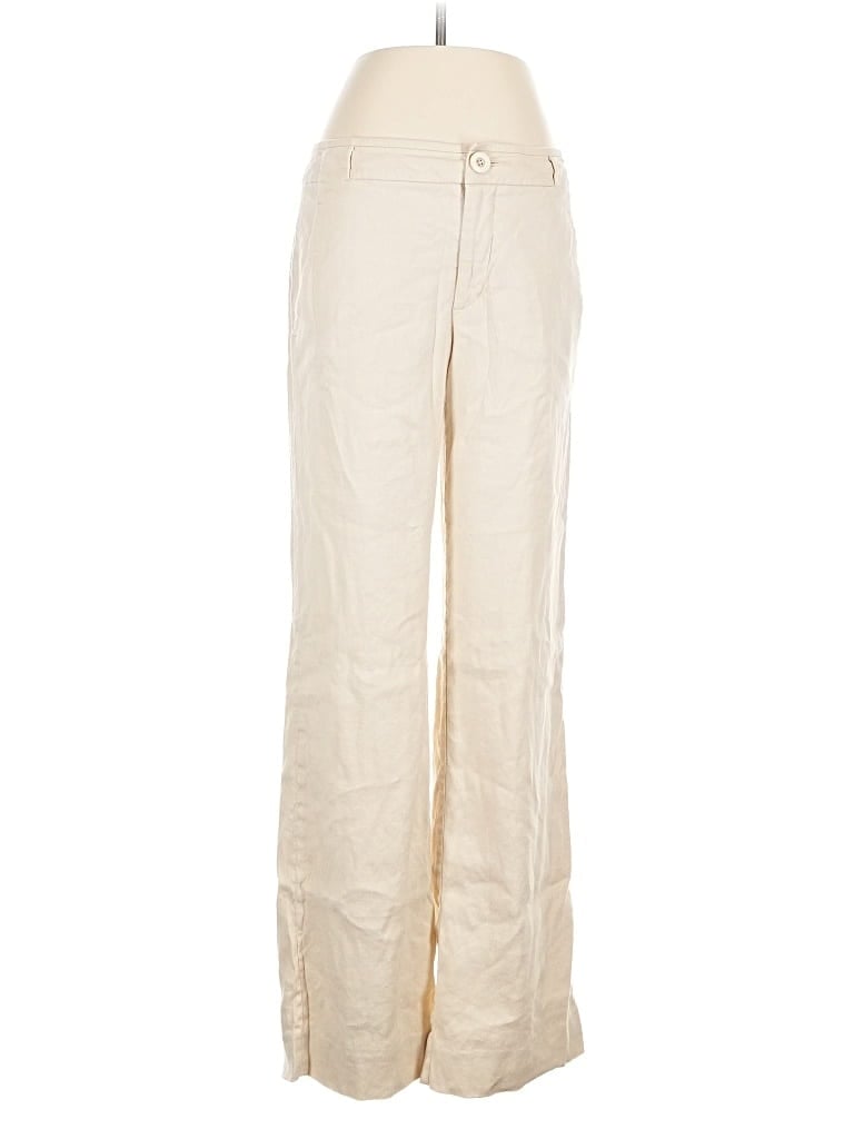 Pre-owned Cabi Linen Pants In White