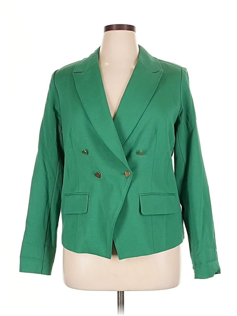 Pre-owned G By Giuliana Rancic Blazer Jacket In Green
