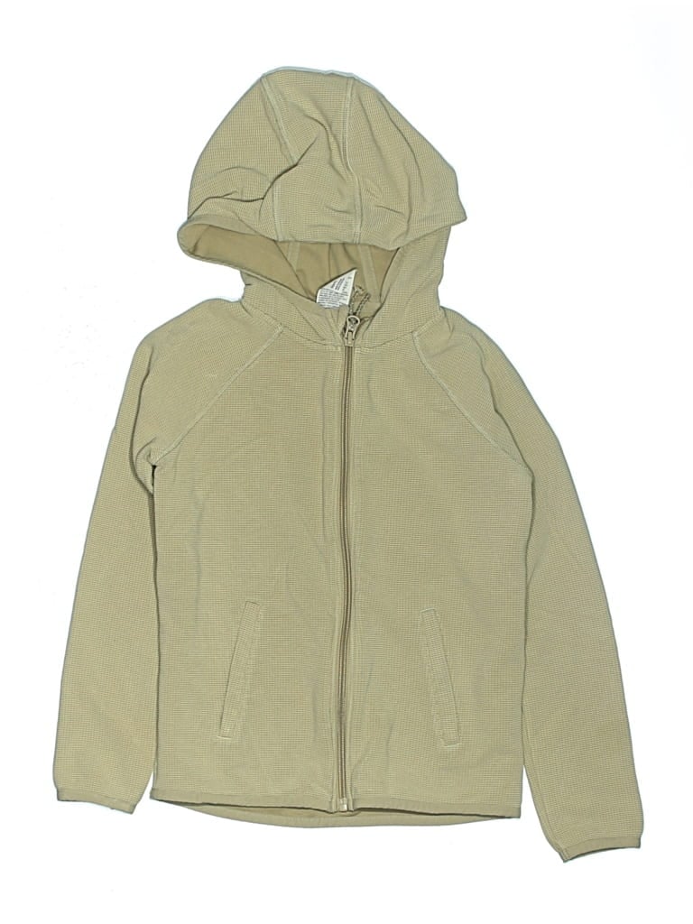 Pre-owned All In Motion Kids' Zip Up Hoodie In Green